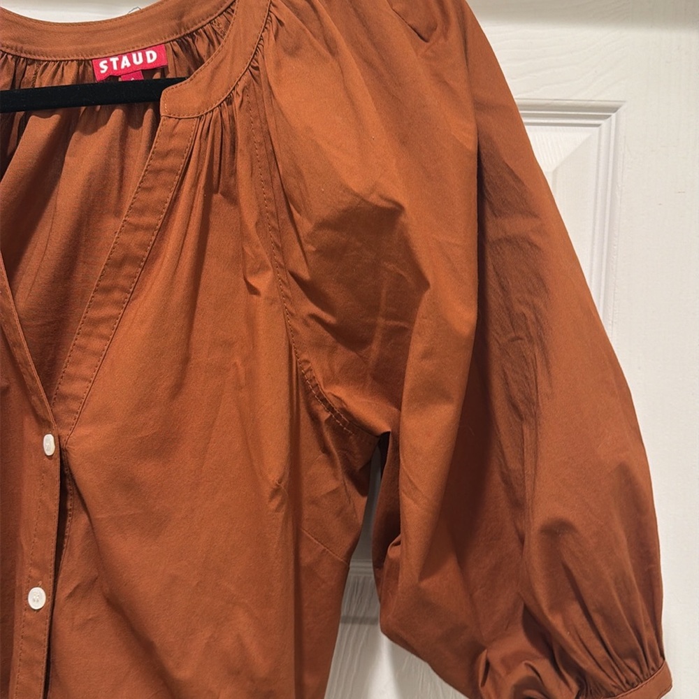 STAUD Brown Blouse - Picture 6 of 10